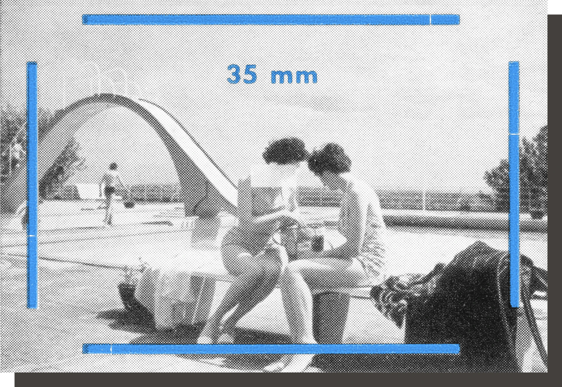 Telémetro en estilo Pop Art